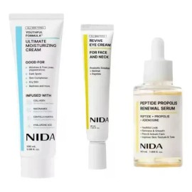 3pcs Skin Care Set: Moisturizer, Eye Cream & Serum