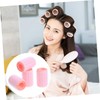 Vaguelly 12pcs Pink Self-Grip Hair Rollers for Salon Styling Easy