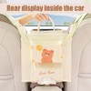 Car Bag Holder Between Seats - Seat Back Organizer -