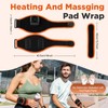 Cordless Heating Pad Wrap, Portable Training Massaging Pad with Detachable