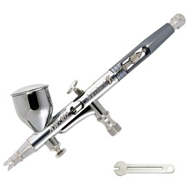 [Airbrush Works] Airbrush AW-3 Series AIRBRUSH 0.01 inch (0.2 mm), 0.01 inch (0.3 mm), 0.02 inch (0.5 mm), Handpiece Double Action Airbrush (AW-302 Caliber 0.01 inch (0.2 mm)