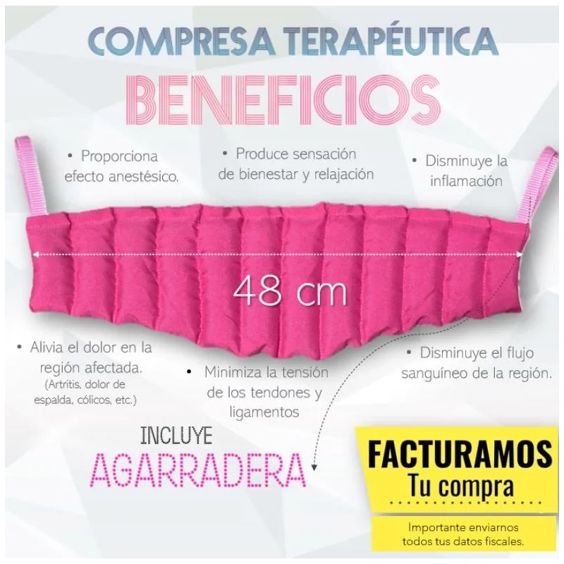 Kit 6 Compresas Semillas Con Esencias