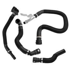 HVAC Heater Supply Return Hose Kit Compatible with Cherokee 2014-2018 Chrysler 200 2015-2017 Part Numbers 68199254AB 68199254AA 68104972AA 52014624AA 68192082AA 52014627AB