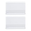 Hapivida 2pcs Swimming Pool Skimmer Lid 19.5x14cm Plastic Skimmer Cover