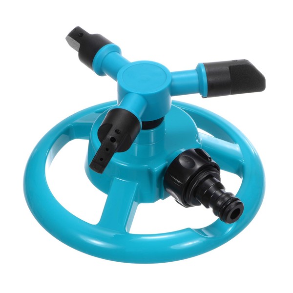 M METERXITY Lawn Sprinkler, 360 Degree Automatic Rotating Garden Water