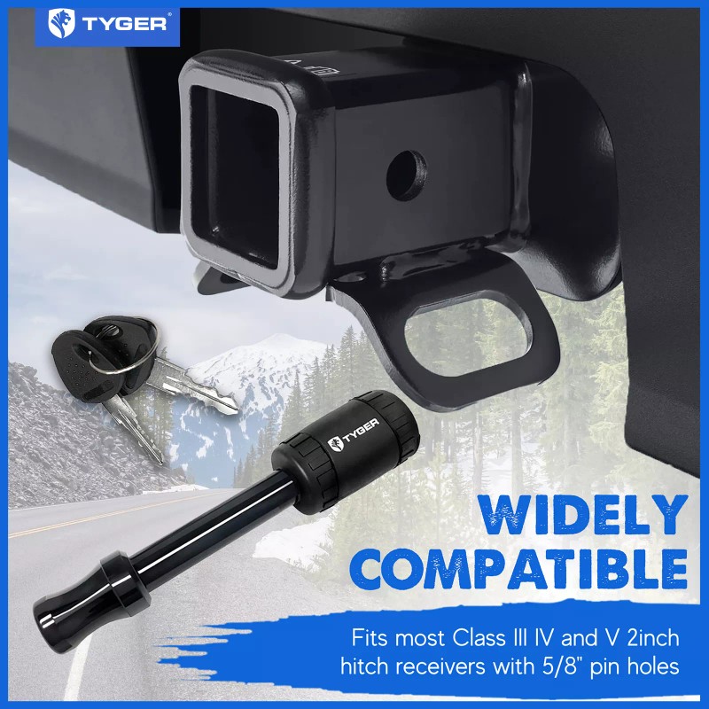 TYGER Fit 5/8" Holes on 2" Receiver Class III IV