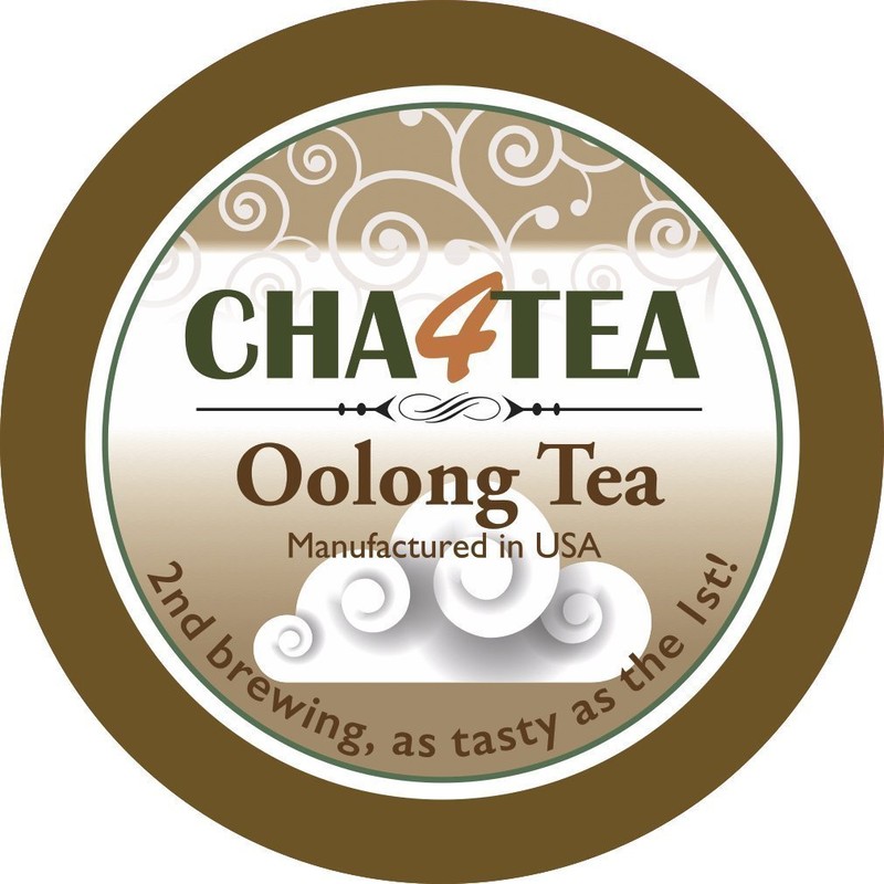 Cha4TEA 36 Oolong Tea Pods for Keurig K-Cup Brewers