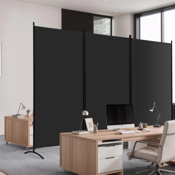 SEGAWE 3 Panel Room Divider 6FT Portable Room Dividers and