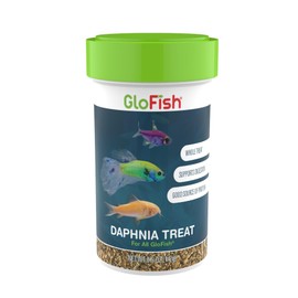 GloFish Daphnia Treat Whole Treat and Good Source of Protein for Fish, 0.5 Ounces