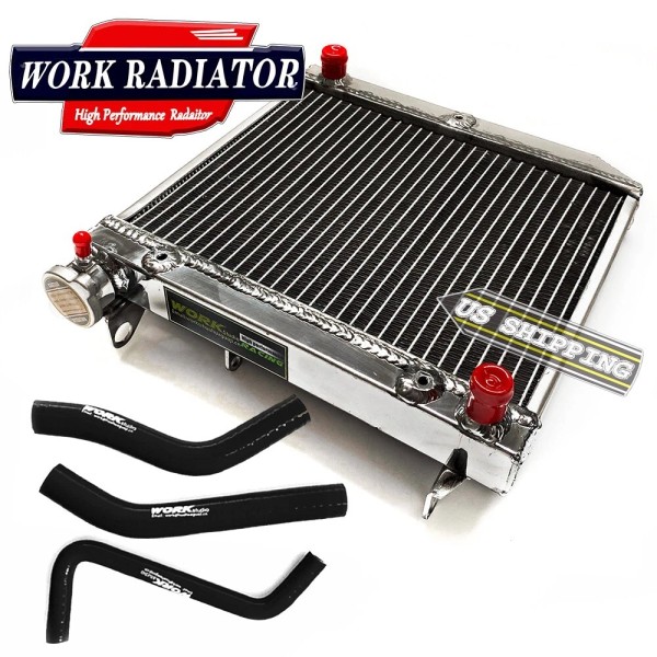 WORK Radiator&black Hose for 2006-2009 2007 2008 09 Honda TRX450R