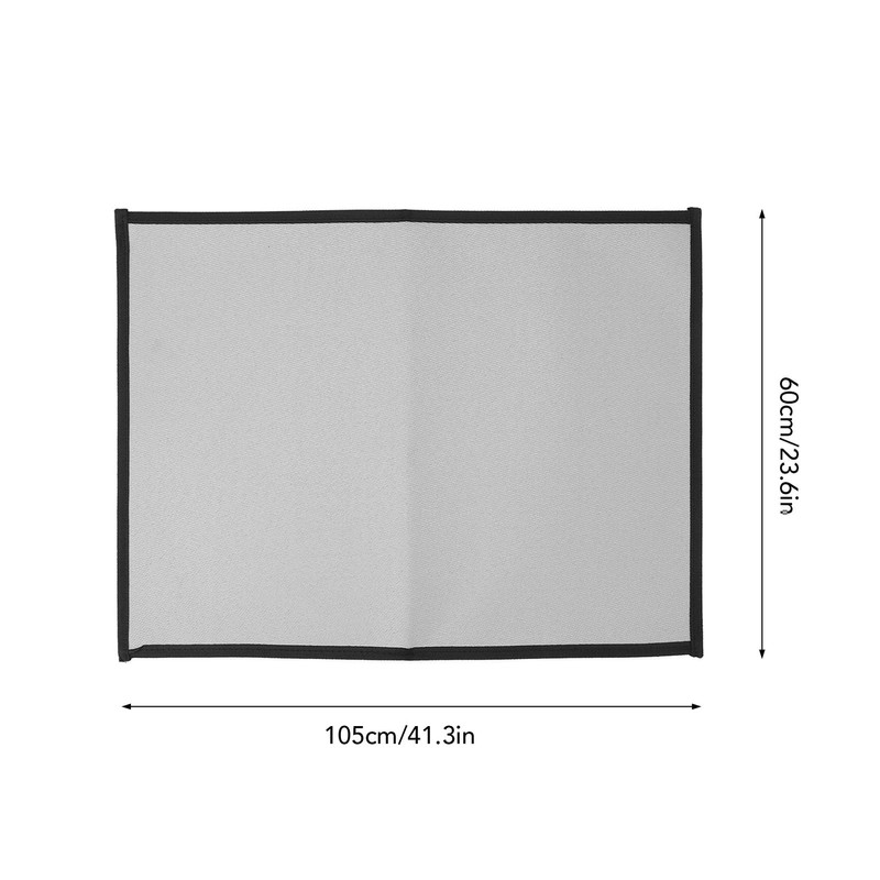 Fireproof Grill Mat, Deck and Patio Protector Mat, Foldable, Lightweight,