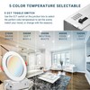 PARMIDA (6 Pack) 6 Inch 5CCT Ultra-Thin LED Adjustable Gimbal
