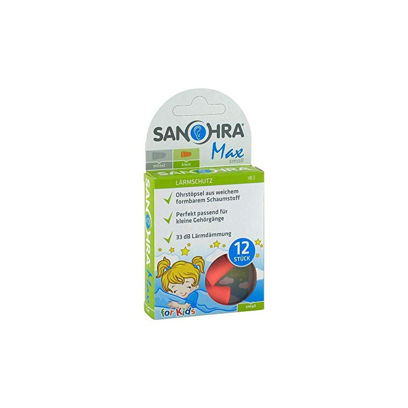 Sanohra Max Ear Plugs for Children Small