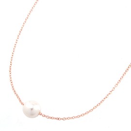 (Skin-friendly nickel) 1 pearl necklace (M)
