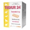 Tediur 24, 30 Tabletas Alphachem Perros