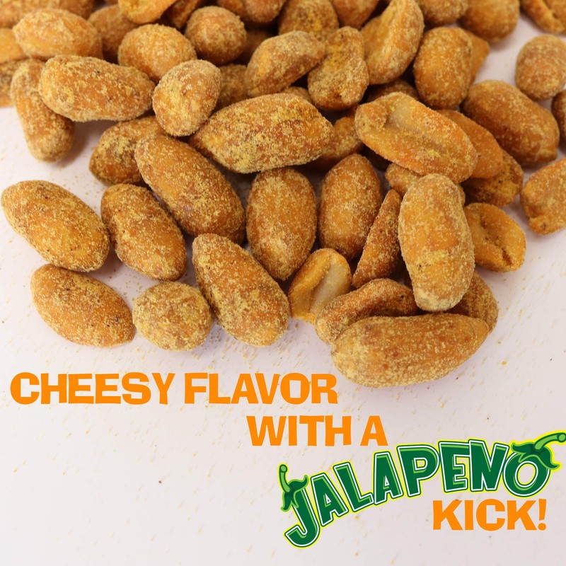 ASS KICKIN’ Jalapeno Cheddar Peanuts – 4.25oz - Ultimate Gourmet