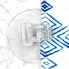 4 Pack Shower Curtain Clips, Shower Windproof Splash Guard -