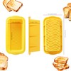 DAJLFA Silicone Bread Loaf Pan, 3 PCS Silicone Loaf Pans