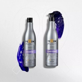 Yellow Kit Silver Yellow Shampoo + Acondicionador 500ml/cu Matizant
