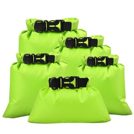 5 Pcs Outdoor Waterproof Storage Bags Dry Sacks Smartphone Camera Storage Bags for Drifting Water Sports