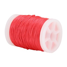 Joyzan Bowstring Serving Thread, Shooting Strings Guard Rope Compound Recurve Traditional Bows Huting Tools Peep Sight Cam Maintenance Accessories Bowstring Accessories for Archery (Red)