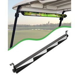 Golf Cart Rear View Mirrors – 4 Panel Universal Wink Wide Angle Mirror for Club Car, EZGO, Yamaha | Eliminate Blind Spots & Easy Installation for Side Mirrors