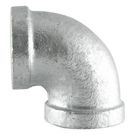 Jinan 1/2" GALVANIZED MALLEABLE IRON 90 ELBOW DEG 90° ELBOW fitting pipe npt
