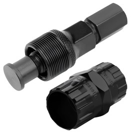 Riceel Bicycle Lock Ring Tool Set, 42 mm Bicycle Bottom Bracket Tool with 8 Teeth, Bicycle Crank Puller, Crank Arm Puller for Many Bicycle Types (Black1)