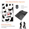 Mxfdegf Server Books for Waitress,Leather Waiter Book Server Wallet with