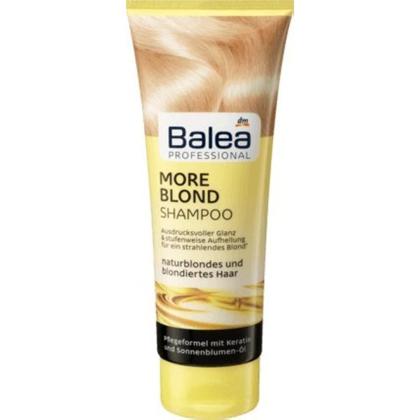 Balea Professional Shampoo More Blond, 250 ml (pack of 2)