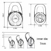 Unknown New SET 3pcs SML Earbuds 2pcs Earhooks for Plantronics