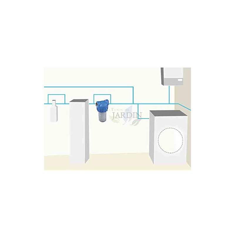 Anti-limescale filter for hot water 1/2 inch heaters and boilers