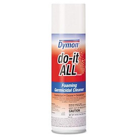 Dymon Do-It-All Germicidal Foaming Cleaner, 18 Oz Aerosol Spray, 12/carton