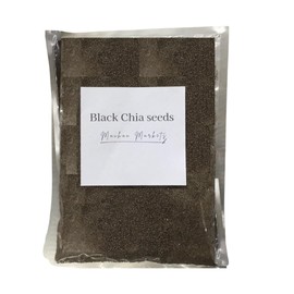 Organic Black Chia Seeds, 10.6 oz (300 g) (Approx. 1 month)