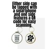 Sharewear Waterproof NFC & QR Code Smart Pet ID Tag,