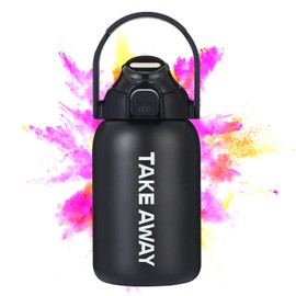 BottHealth SUS 304 Stainless Steel Bottle, Thermal Insulated Water Bottle, Vacuum Insulated, Sports Bottle, Thermos, Direct Drinking, Leak Proof, Mountain Climbing, Exercise, Lightweight, Travel,