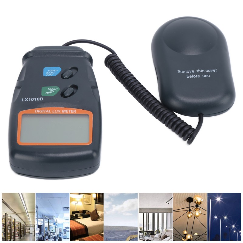 LX‑1010B Handheld Luminometer Digital Photometer Luxmeter Light Meter Illuminance Meter