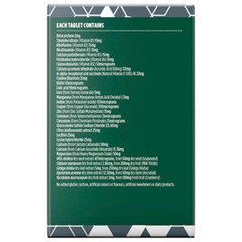 Nature's Own Bodyfuel 50+ Years Multivitamin Tablets 60 - Supports Energy Production & Mental Function-Maintains Bone Health & Healthy Immune System Function-Reduces Free Radicals Formed In the Body