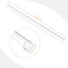Unifizz Acrylic Pipe Clear Rigid Round Tube 14mm(0.55") ID 18mm(0.7")