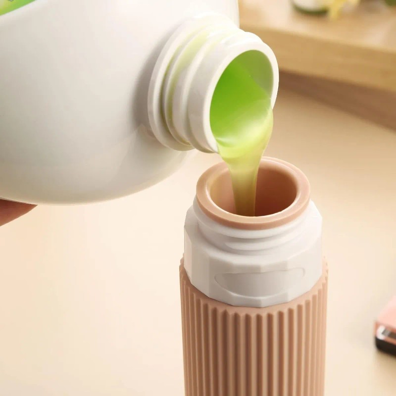 4 Unidades Botellas De Viaje Para Artículos De Tocador