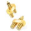EMK RCA 2 Splitter Adapter 2 Splitter Y Splitter 1