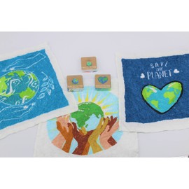 Kamaca Set of 4 Magic Hand Towels, 100% Cotton