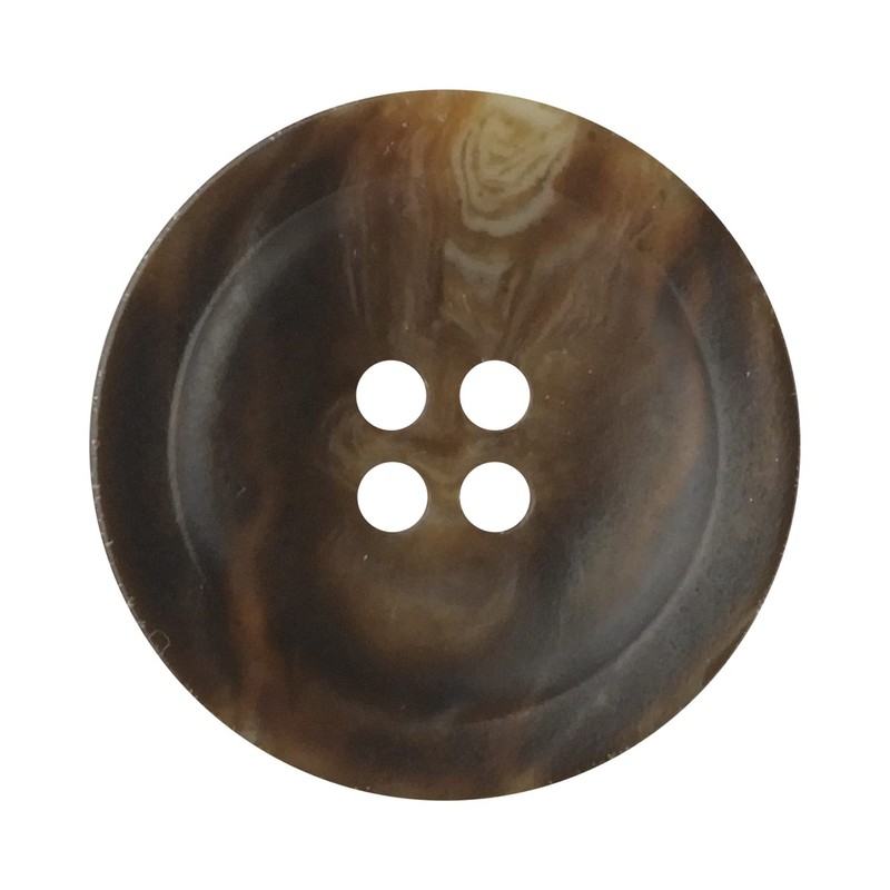 KIYOHARA NWN4069 Now Button, Biomass, Buffalo Style, 4 Holes, 3
