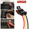 UNIGT 6 Pack 14AWG Pulse Power Plug Connector Pigtail Compatible