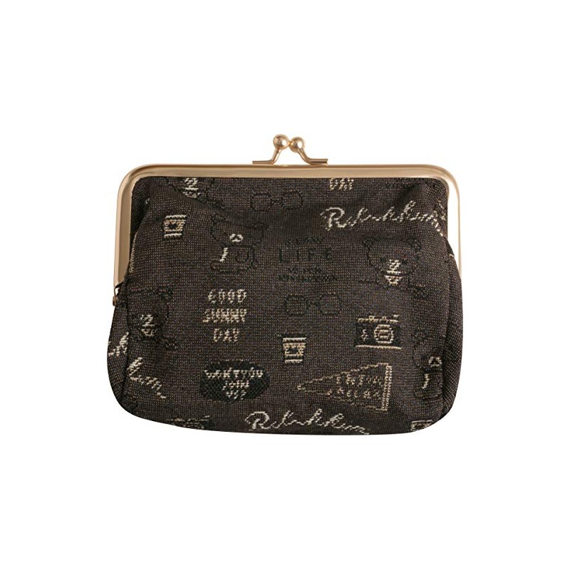 サンエックス リラックマ ポーチ がま口 内ポケット付き CU58101