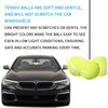 2PC Garage Parking Assistance Tennis Balls, Garage Car Stop Indicator,