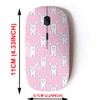 2.4G Wireless Mouse with Cute Pattern Design for All Laptops