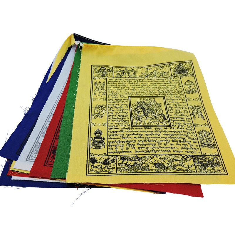 Hands Tibet Tibetan Prayer Flags Wind Horse Eight Auspicious Symbols