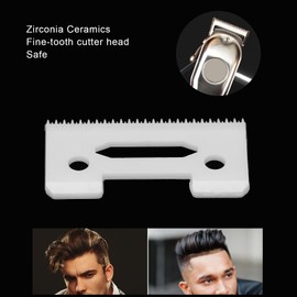 YUYTE Cuchilla Cortadora de Cabello Profesional Cuchilla Cortadora de Cabello Portátil Cuchilla Cortadora de Cabello de Cerámica de Repuesto Cuchilla 49 Dientes