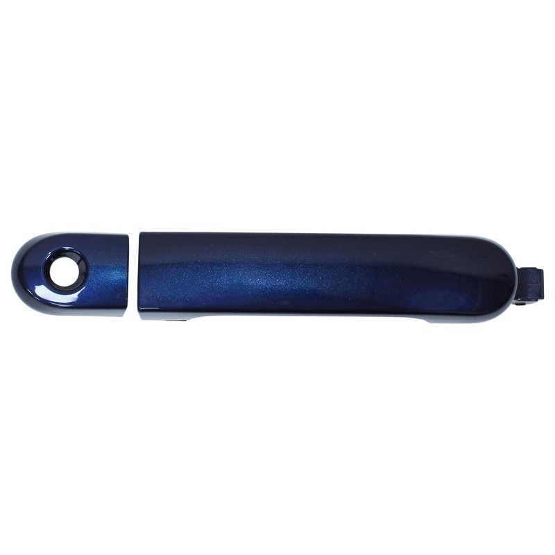 MOTOKU Blue Exterior Door Handle with Keyhole for Nissan Versa